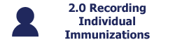 Recording Individual Immunizations files